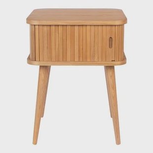 Zuiver Barbier Bijzettafel - Eiken