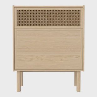 Bolia Cana Ladekast - 2 Lades - Witgepigmenteerd Geolied Eiken