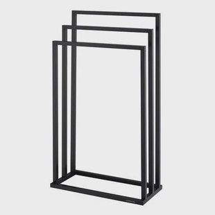 Sealskin Tube Vrijstaand Handdoekrek - Zwart