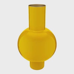 Pip Studio Metal Vaas H 40 cm - Okergeel