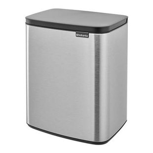 Brabantia Bo Afvalemmer 12 L - Matt Steel FPP