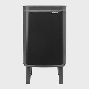 Brabantia Bo Hi Afvalemmer 4 L - Matt Black