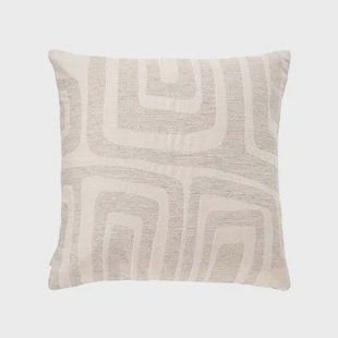 by fonQ Groovy Sierkussen 50 x 50 cm - Ivoor