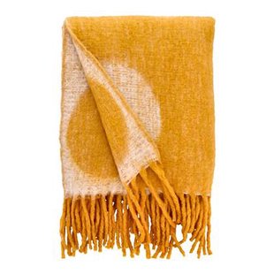 Villa Collection Tundra Plaid 130 x 200 cm - Amber