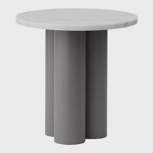 Normann Copenhagen Dit Bijzettafel - Grey White Carrara