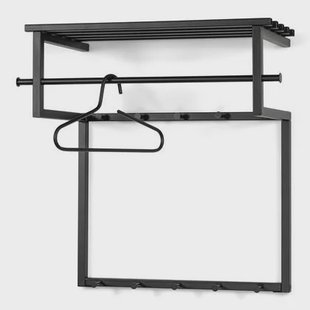 Spinder Design Rizzoli Wandkapstok - Black Edition