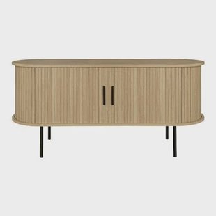 by fonQ basic Panel Tv-meubel - B 120 cm - Eiken