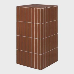 Ferm Living Pillar Bijzettafel - Bruin