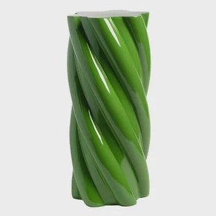&k amsterdam Pillar Marshmallow Bijzettafel H 55 cm - Groen