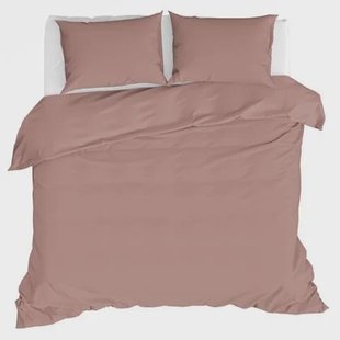 by fonQ Fresh Dekbedovertrek 200 x 200/220 cm - Dusty Pink by fonQ Fresh Dekbedovertrek 200 x 200/220 cm - Dusty Pink