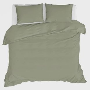 by fonQ Fresh Dekbedovertrek 240 x 200/220 cm - Sage Green