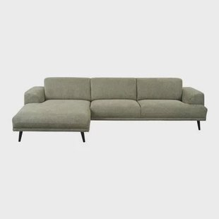 by fonQ Flair Hoekbank met Chaise Longue Links - Groen