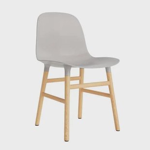 Normann Copenhagen Form Stoel - Eiken - Warm Grijs