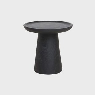 Raw Materials Nero side table Dusk