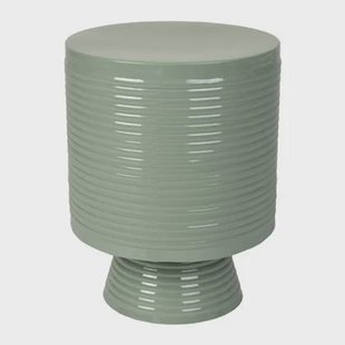 by fonQ Spool Bijzettafel H 46 x Ø 35 cm - Sage