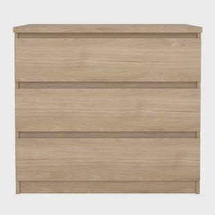 by fonQ basic Slide Ladekast - 3 lades - Eiken