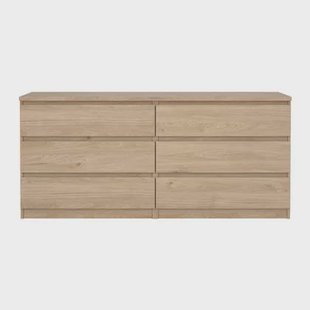 by fonQ basic Slide Ladekast - 6 lades - Eiken by fonQ basic Slide Ladekast - 6 lades - Eiken
