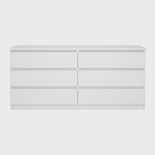 by fonQ basic Slide Ladekast - 6 lades - Wit