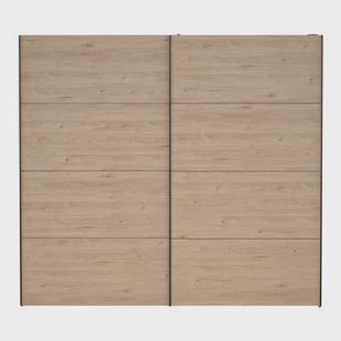 by fonQ basic Lana Kledingkast - Eiken - B 242,7 cm