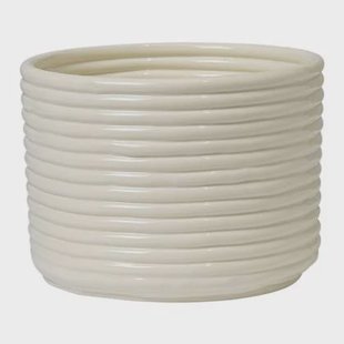 ferm LIVING Corduroy Bloempot - Off-White ferm LIVING Corduroy Bloempot - Off-White