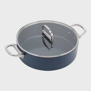 Joseph Joseph Space Braadpan met Deksel - Ø 28 cm