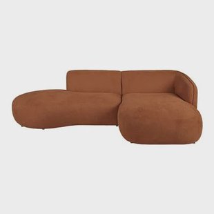 by fonQ Soft Ottomane Bank Links - Micro Chenille - Terra