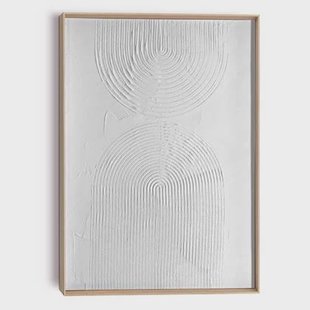 Reinders - Arch Craft Art Schilderij - 70 x 50 cm - Wit