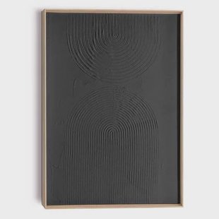 Reinders - Arch Craft Art Schilderij - 70 x 50 cm - Charcoal