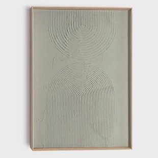 Reinders - Arch Craft Art Schilderij - 70 x 50 cm - Sage Green