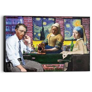 Reinders - Pub Masters - Schilderij 90x60cm Zwart Reinders - Pub Masters - Schilderij 90x60cm Zwart