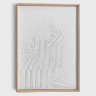 Reinders - Arches Craft Art Schilderij - 40 x 30 cm - Wit