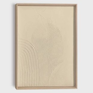 Reinders - Arches Craft Art Schilderij - 40 x 30 cm - Sand Beige