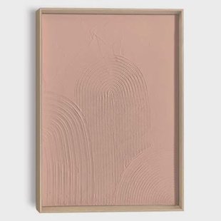 Reinders - Arches Craft Art Schilderij - 40 x 30 cm - Terra Pink