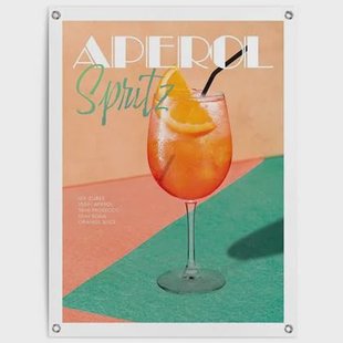 Reinders - Aperol Time - Tuinposter 80x60cm Reinders - Aperol Time - Tuinposter 80x60cm