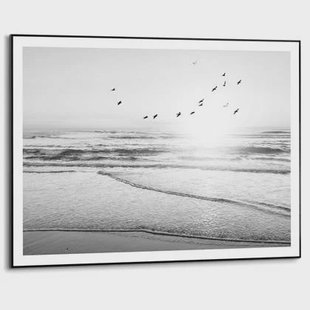 Reinders - Beach Serenity - Schilderij 70x50cm Zwart Reinders - Beach Serenity - Schilderij 70x50cm Zwart