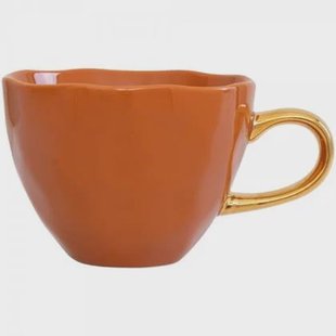 Urban Nature Culture Good Morning Cappuccino / Theekop - Burnt Orange - 4 st.