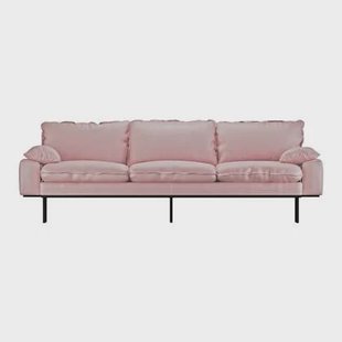 HKliving Retro Sofa 4-zitsbank - Wise Blossom