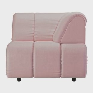 HKliving Wave Bank Element - Hoekstuk Rechts - Wise Blossom