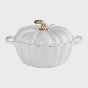 Le Creuset Signature Pompoen Braad/Stoofpan Ø 24 cm - Wit