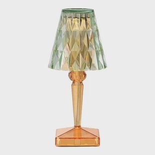 Kartell Battery Oplaadbare Tafellamp - Mint Green / Pastel Orange