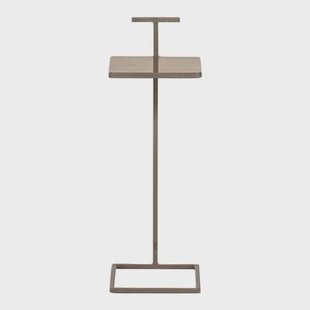 WOOOD Toste Bijzettafel Metaal - Donker Zand