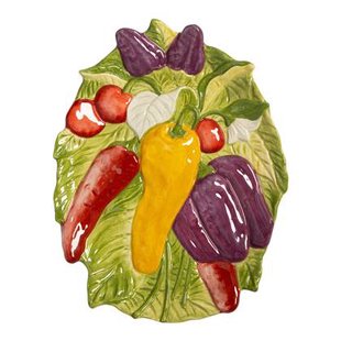 &k amsterdam Legume Serveerschaal B 27,5 cm - Pepper