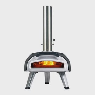 Ooni Pizzaoven Karu 2 voor Pizza&apos;s tot Ø 30 cm - Zilver / Zwart