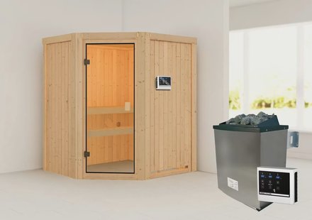 Karibu | Faurin Sauna | Kachel 9 kW Externe Bediening