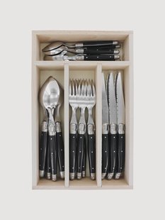 Hoogglans bestekset Debutant, 6 personen, 24-delig