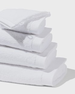 HEMA Handdoeken - hotel extra zacht wit (wit)