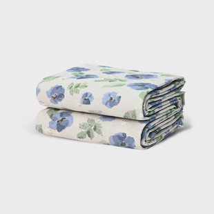 Sagaform Eden gewaxte doek 150x250 cm Blauw