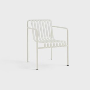 HAY Palissade Dining armstoel Cream white