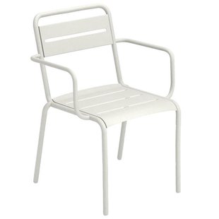 Emu Star Tuinstoel Met Armleuningen Matt White