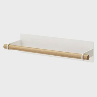 Yamazaki Magnetisch Handdoekrek Keuken L - Tosca - Wit Yamazaki Magnetisch Handdoekrek Keuken L - Tosca - Wit
